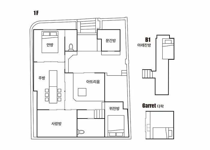 Award-winning Private Hanok With Atrium - *